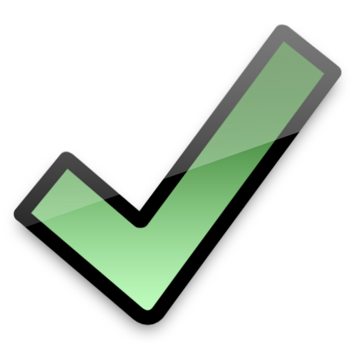 check mark